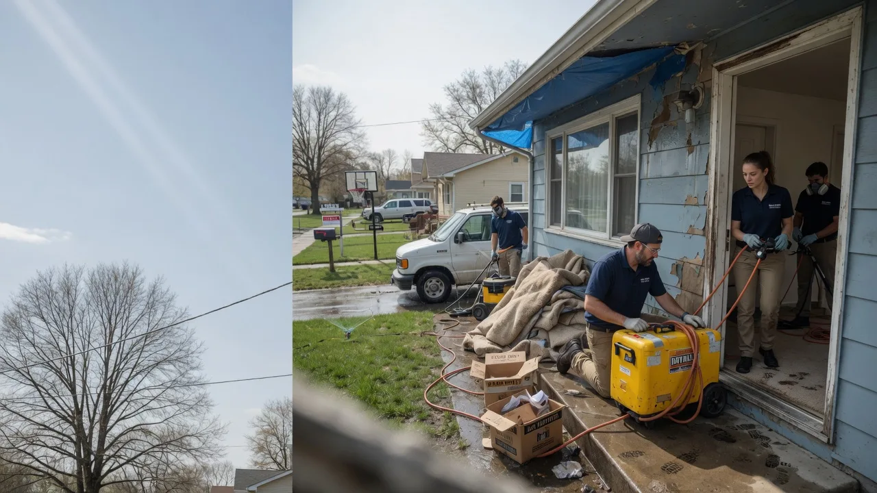 Basement Flood Cleanup in Pillager, MN near me